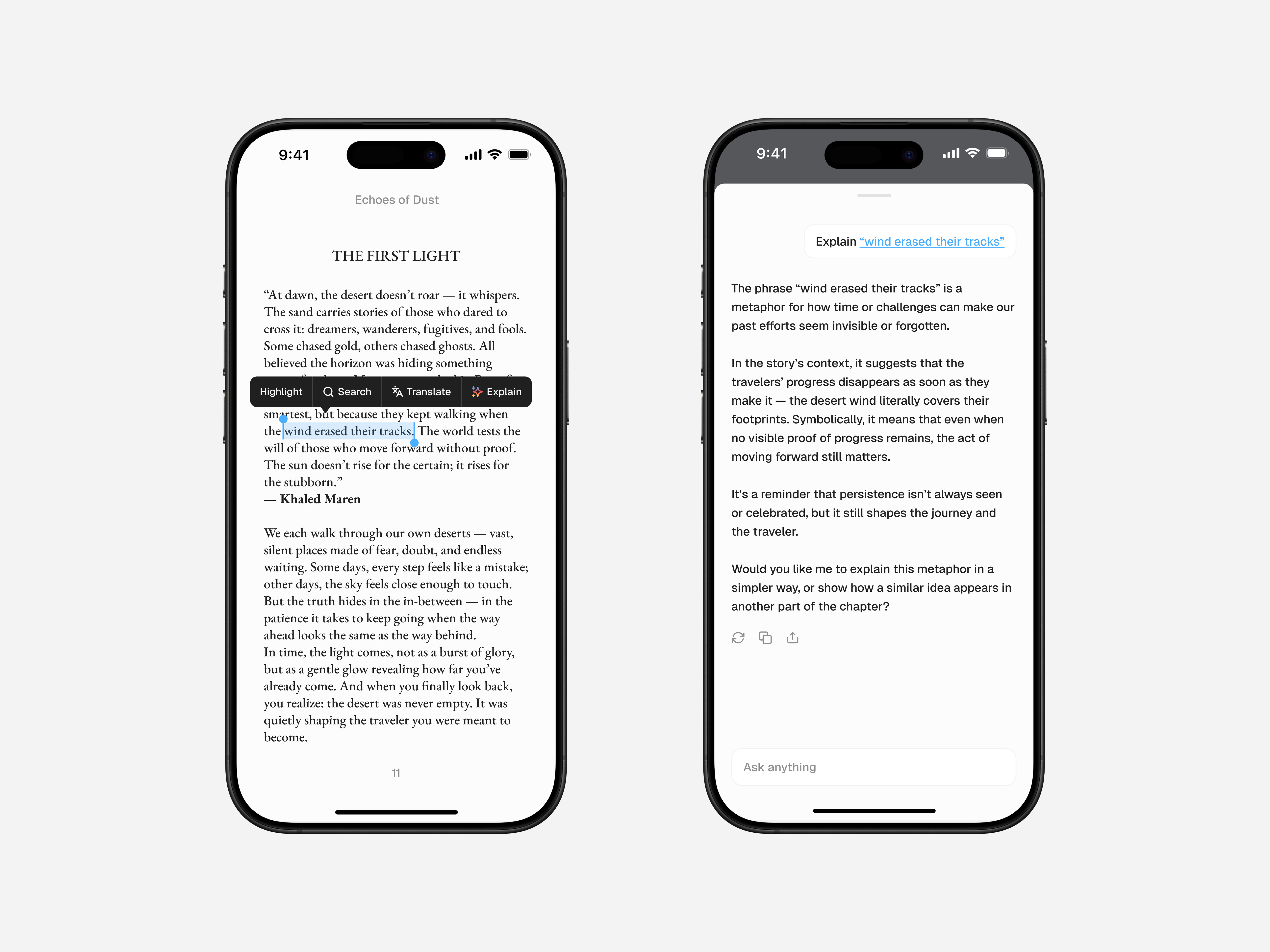 Example of Mobile App Design (UX & UI)