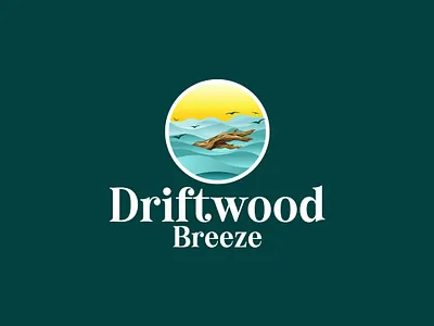 Driftwood Breeze branding design graphic design illustration logo logo design vector