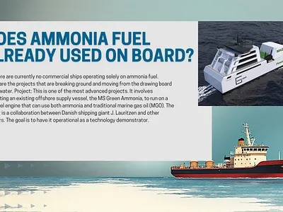 Why the Huge Push for Ammonia? animation branding graphic design logo motion graphics ui