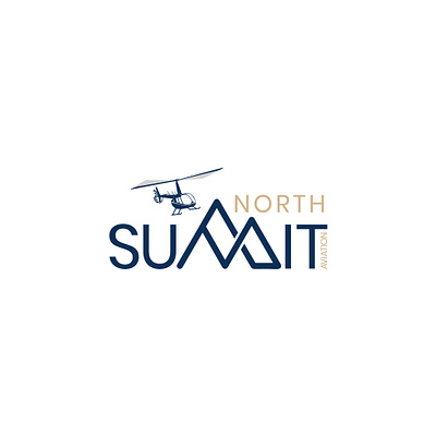 North Sumit Aviation branding design graphic design illustration logo logo design vector