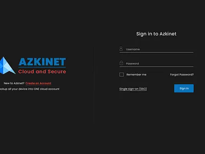 Azkinet Template Sign-In Pages branding design graphic design illustration layout login logo sign in ui vector web template website