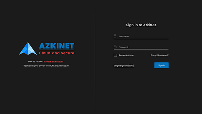 Azkinet Template Sign-In Pages branding design graphic design illustration layout login logo sign in ui vector web template website