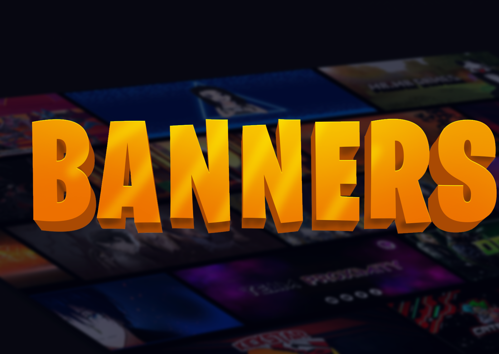 Banners by Streamer Vizion on Dribbble