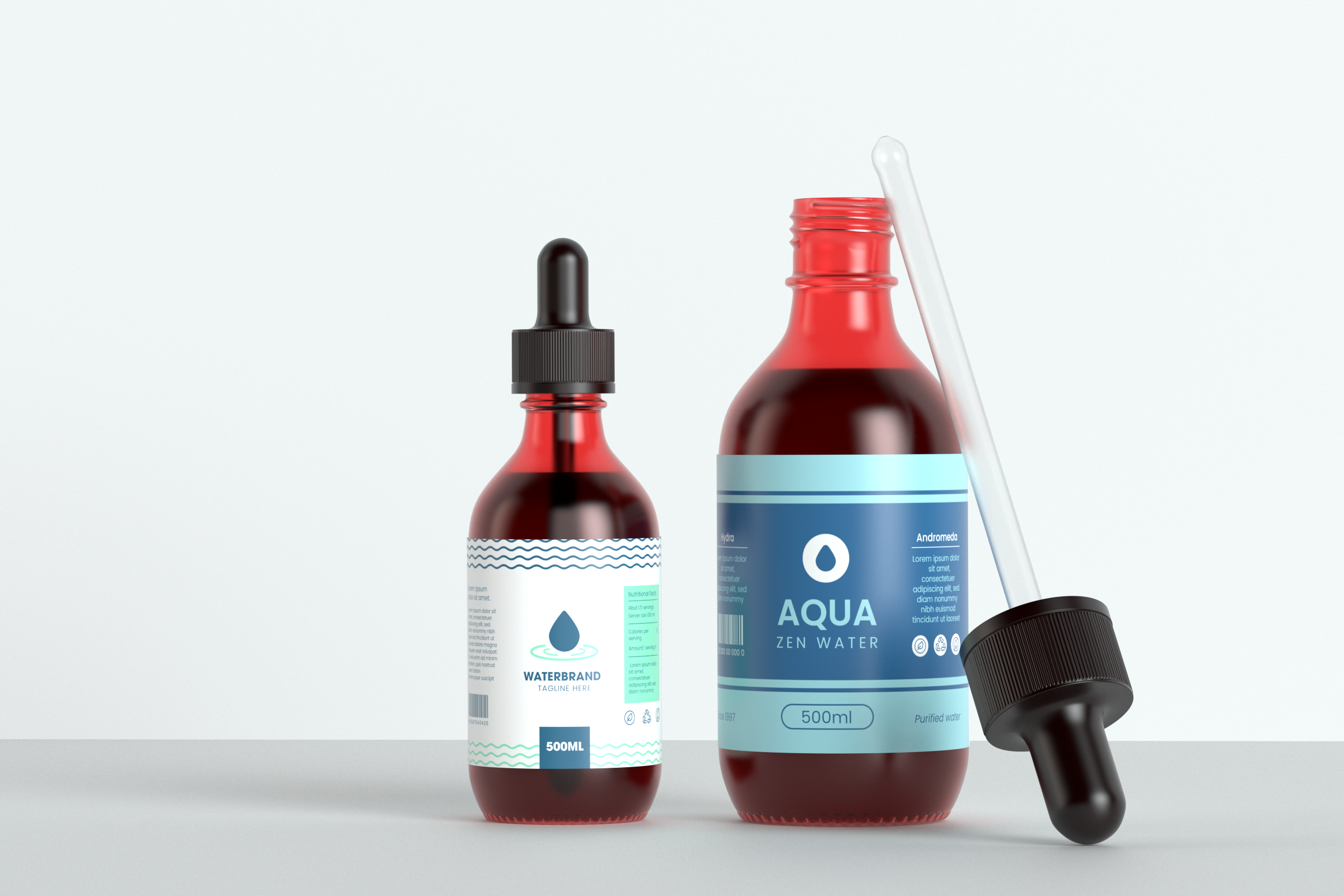 3D Medicine Bottle Rendering 3d digitalart3d