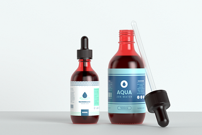 3D Medicine Bottle Rendering 3d digitalart3d