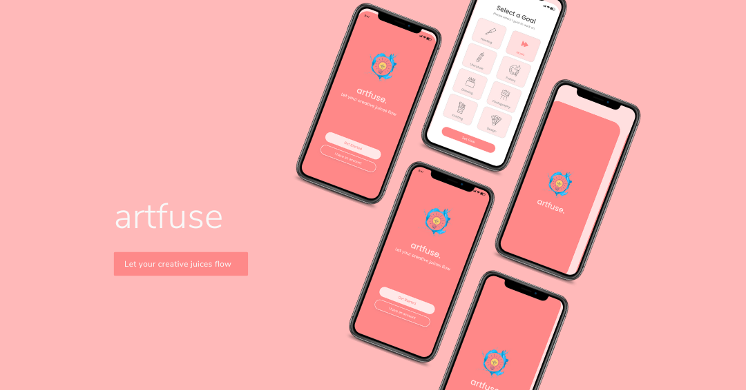 Microsoft Project: ArtFuse — Where Ideas Come to Life art branding graphic design illustration mobile app motion graphics prototyping tech ui ux