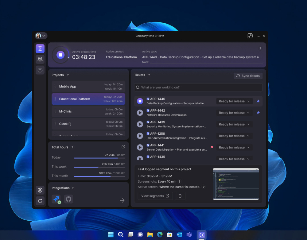 Redesign of Desktop App design desktop app figma redesign ui ux