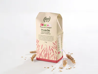 "Kornkraft" packaging design (School project) branding graphic design logo packaging