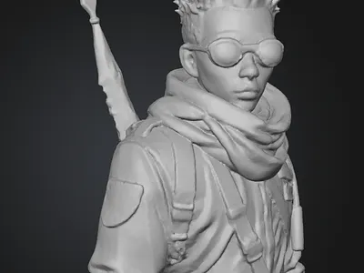 Freedom Fighter 3d animation design graphic design illustration