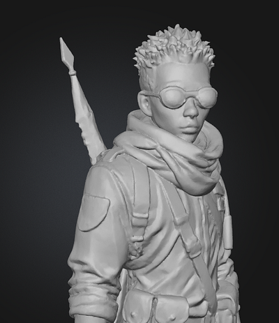 Freedom Fighter 3d animation design graphic design illustration