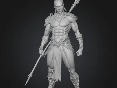 Zulu Warrior 3d animation design graphic design illustration motion graphics