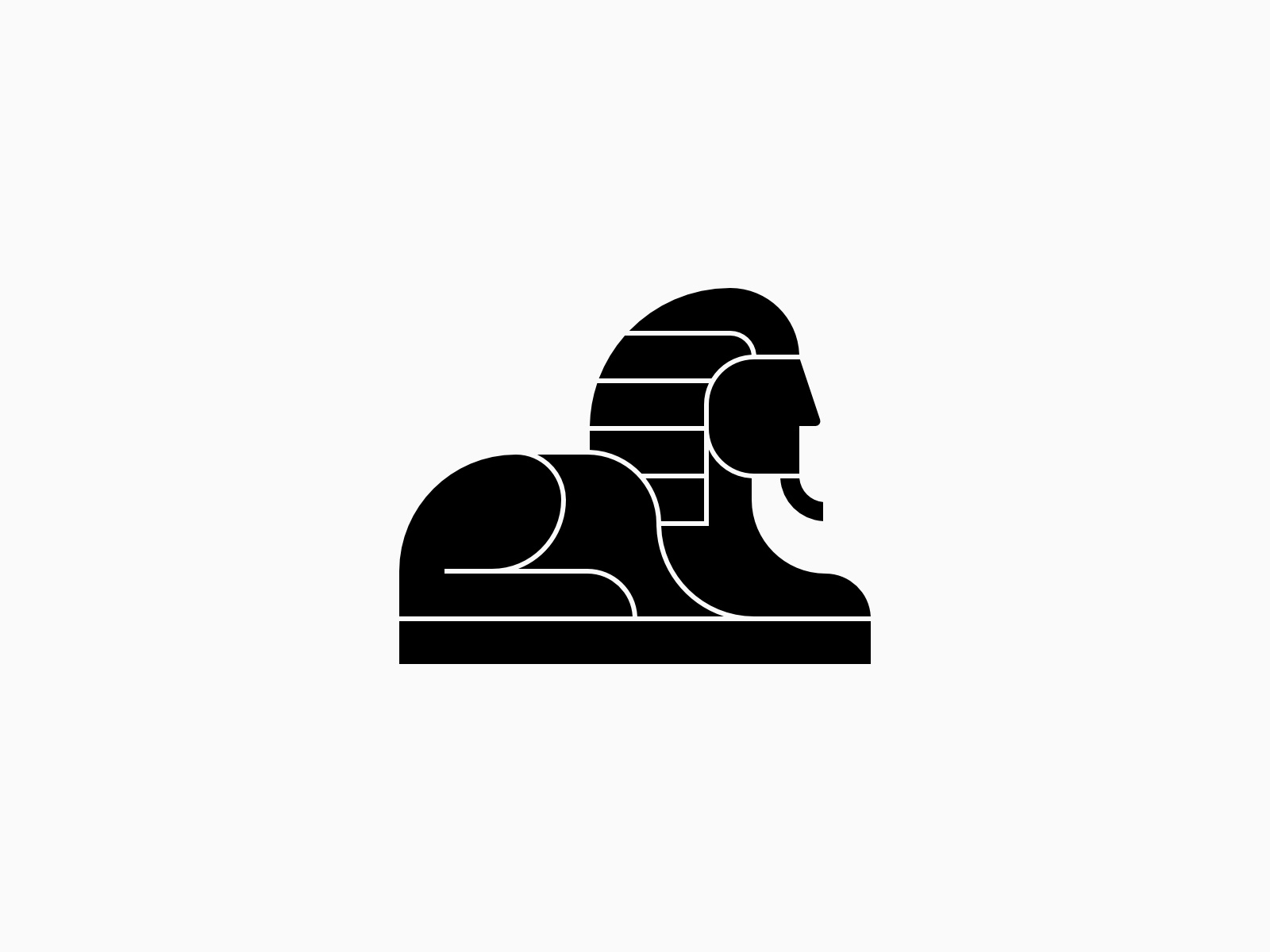 Sphinx - Logo Design animal brand branding design egypt fantasy geometric graphic design icon identity logo minimalist modern mummy mystic pharaoh simple symbol