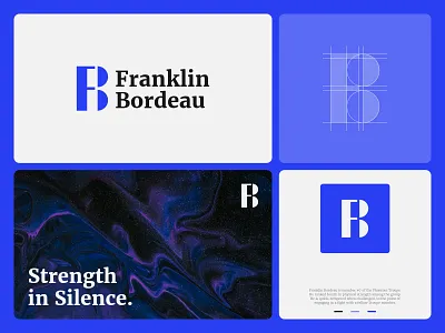 F B / Franklin Bordeau - Monogram Logo Design branding design graphic design graphic designer icon logo minimalist modern monogram simple symbol typography vector