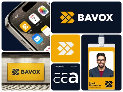 Bavox - Brand Identity Design For a Cryptocurrency Company blockchain network brand book brand guidelines brand identity brand style guide branding creative logo crypto currency crypto exchange financial icon logo logo design minimalist logo modern logo symbol tech technology visual identity