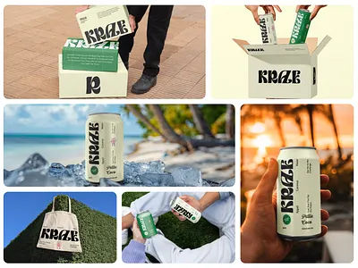 Krale | Soda Can Visual Identity branding custom logo graphic design label design logo logo type soda can typography logo visual identity wordmark logo