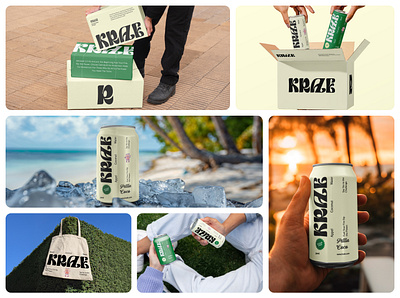 Krale | Soda Can Visual Identity branding custom logo graphic design label design logo logo type soda can typography logo visual identity wordmark logo