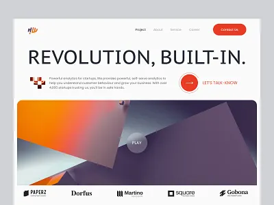 Powerful Analytics, Simplified for Startups analyticsdashboard b2bplatform dashboarddesign datavisualization minimaldesign modernui productdesign saasdesign startup uidesign uiuxdesign userexperience uxdesigner web design webapp website
