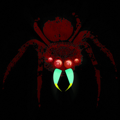 crawl crawl creepy creepy crawler doodle eyes illustration noise shunte88 spider vector