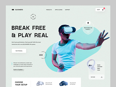 Experience Gaming Beyond Reality gaminghardware immersivedesign landingpagedesign modernui productdesign technology techwebsite uidesign uiuxdesign userexperience uxdesigner vrdesign webdesign