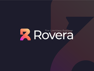 Rovera - R+Plane logo a b c d e f g h i j k l m abstract logo app icon brand branding explorer logo geometry logo graphic design identity logo logo design logo mark modern logo monogram n o p q r s t u v w x y z negative space logo paper plane logo r logo symbol travel logo