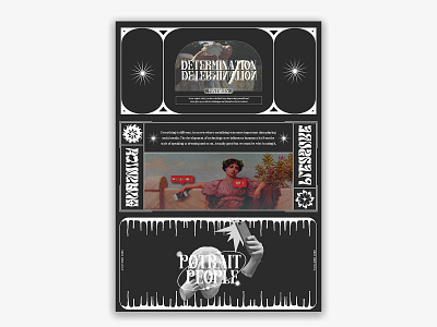 This is a digital poster with a retro, punk-inspired. branding designgraphic graphic design posterdesign