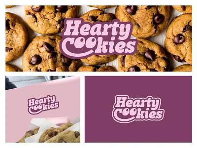 Cookie Brand Logo bakery brand bakery logo biscuit brand design brand identity brand logo brand mark branding cookie brand creative logo cursive logo food brand logo fun logo graphic design identity design logo designer logo ideas logo mark playful visual identity