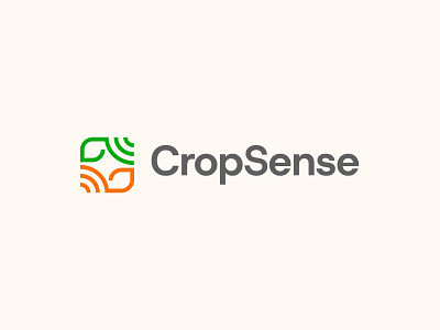 CropSense | Smart Crop Tracking & Analytics for Sustainable Farm agriculture logo agritech logo design branding crop tracking ecommerce green tech identity innovation leaf logo logo logo designer logodesign logotype modern agro startup modern green identity modern logo nature inspired logo sustainable farming logo symbol typography