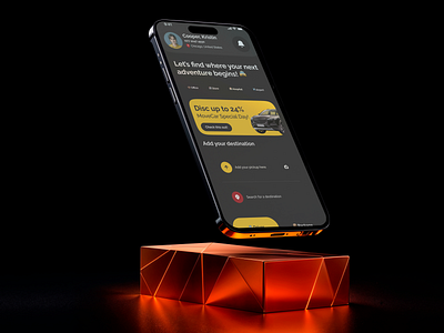 MoveCar - Mobile Ride Hailing App app booking booking app car car app cars clean drive mobile mobile app modern rent rental rental car reservation schedule tesla ui ui design vehicle