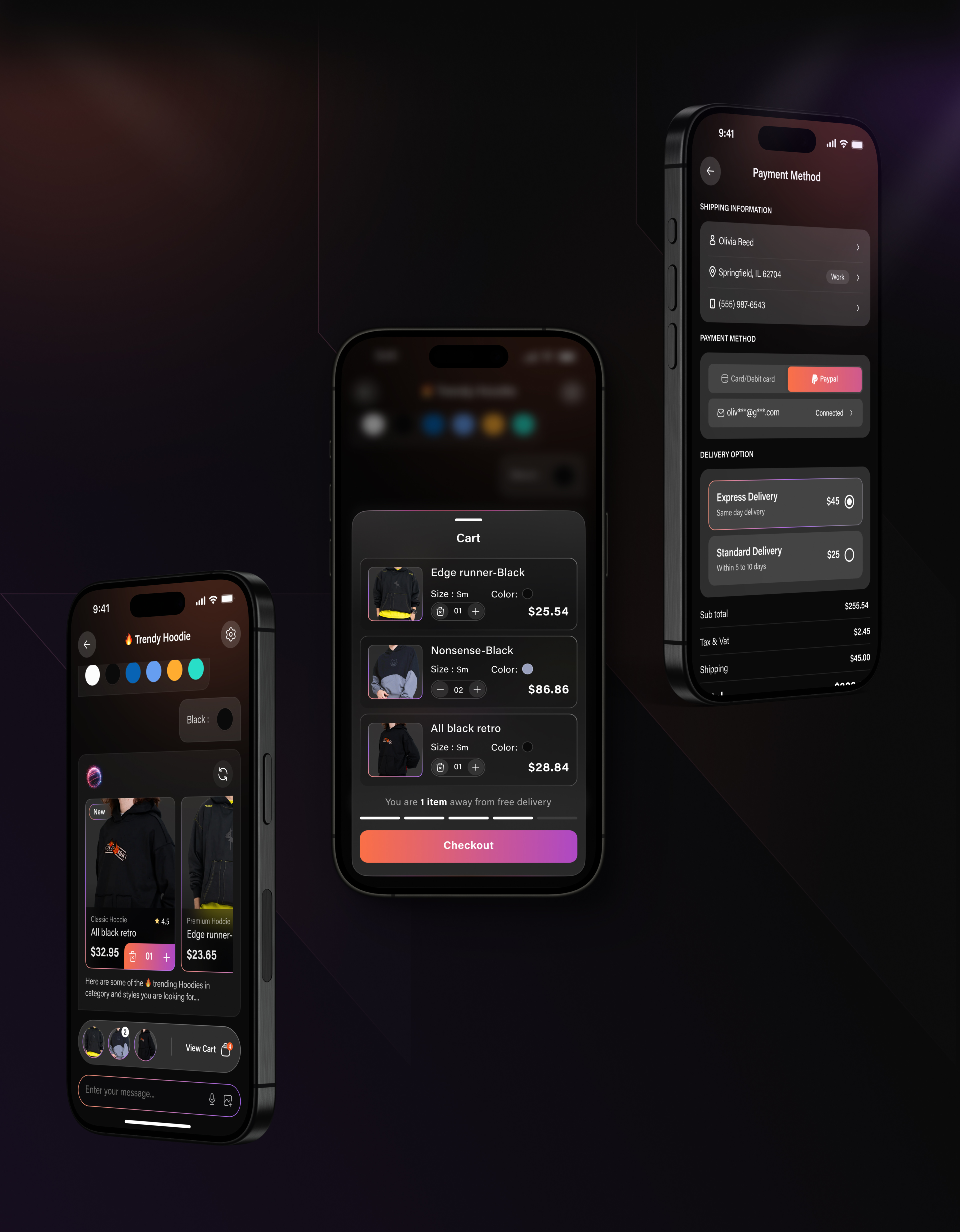 Example of Mobile App Design UI/UX — I Os & Android