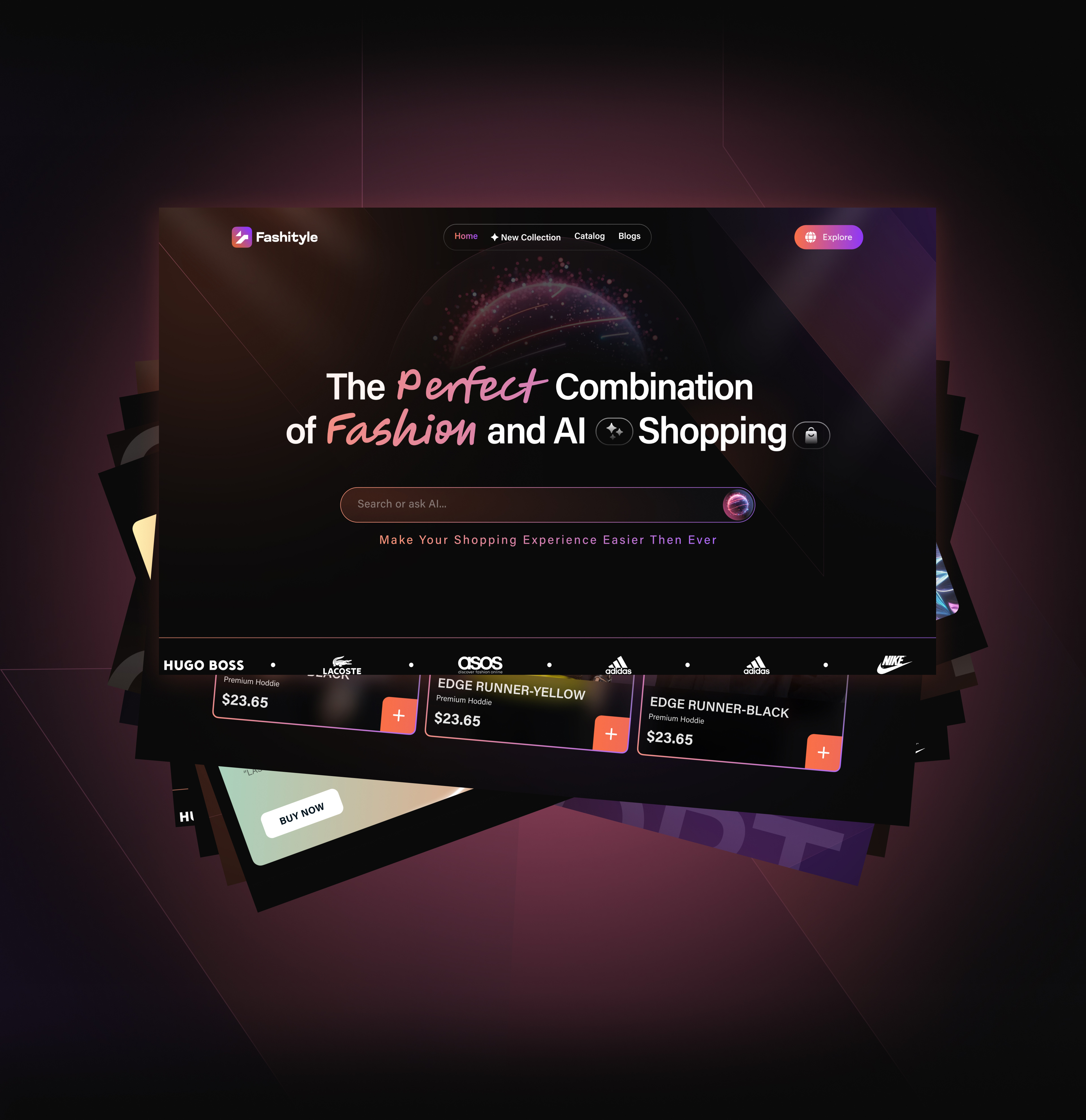 Example of E Commerce Website UI/UX Design