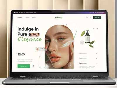 Skincare E-commerce Website Design cosmetic ecommerce ecommerce website design face care website luxury skincare website product design professional website design selfcare shopify skincare skincare ecommerce skincare products skincare shop skincare website ui ui ux ux web design website website design