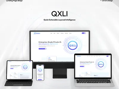 AI Platform Website Design design figma illustration landing page ui design uiux web design website website design