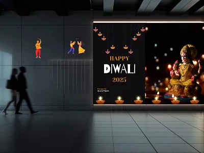happy diwali 2025 poster design 2025 canva design graphic design happy diwali poster poster design poster design using canva