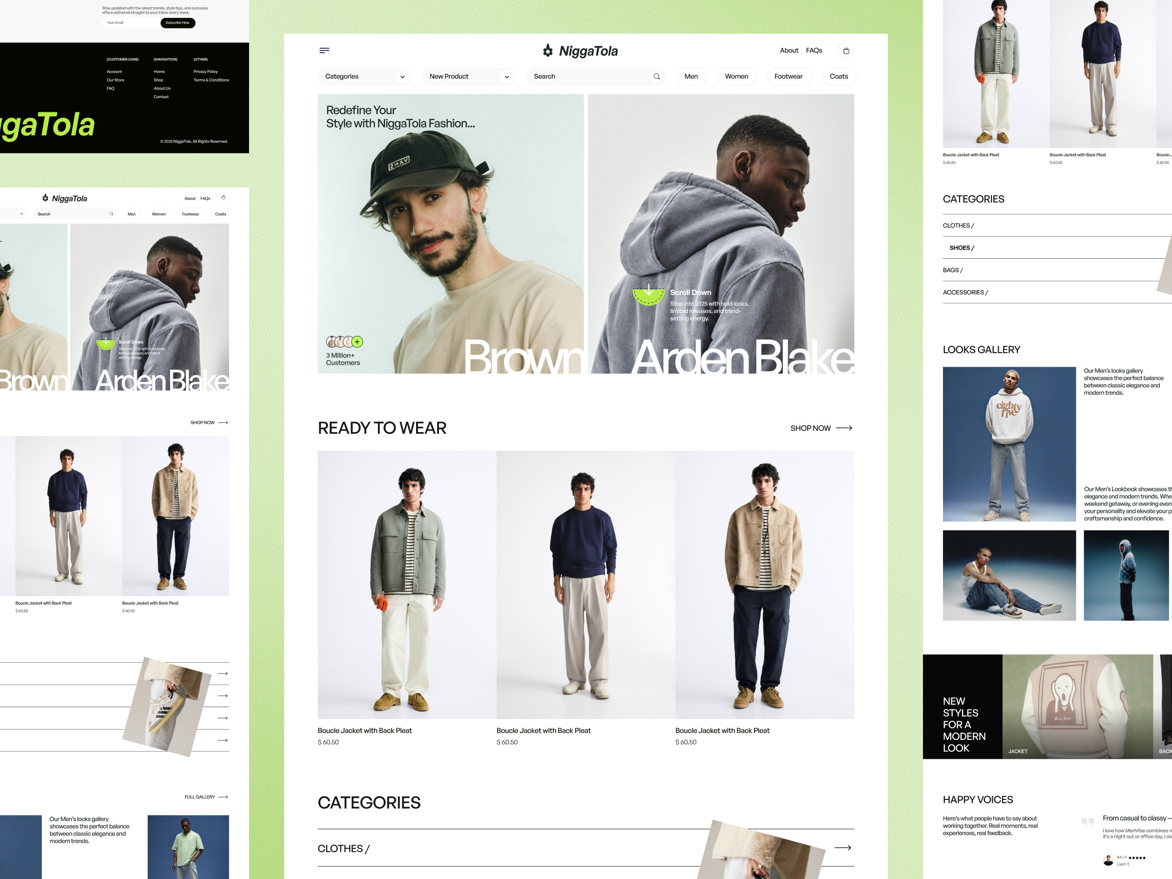 Example of Custom Website UI/UX Design (Figma)