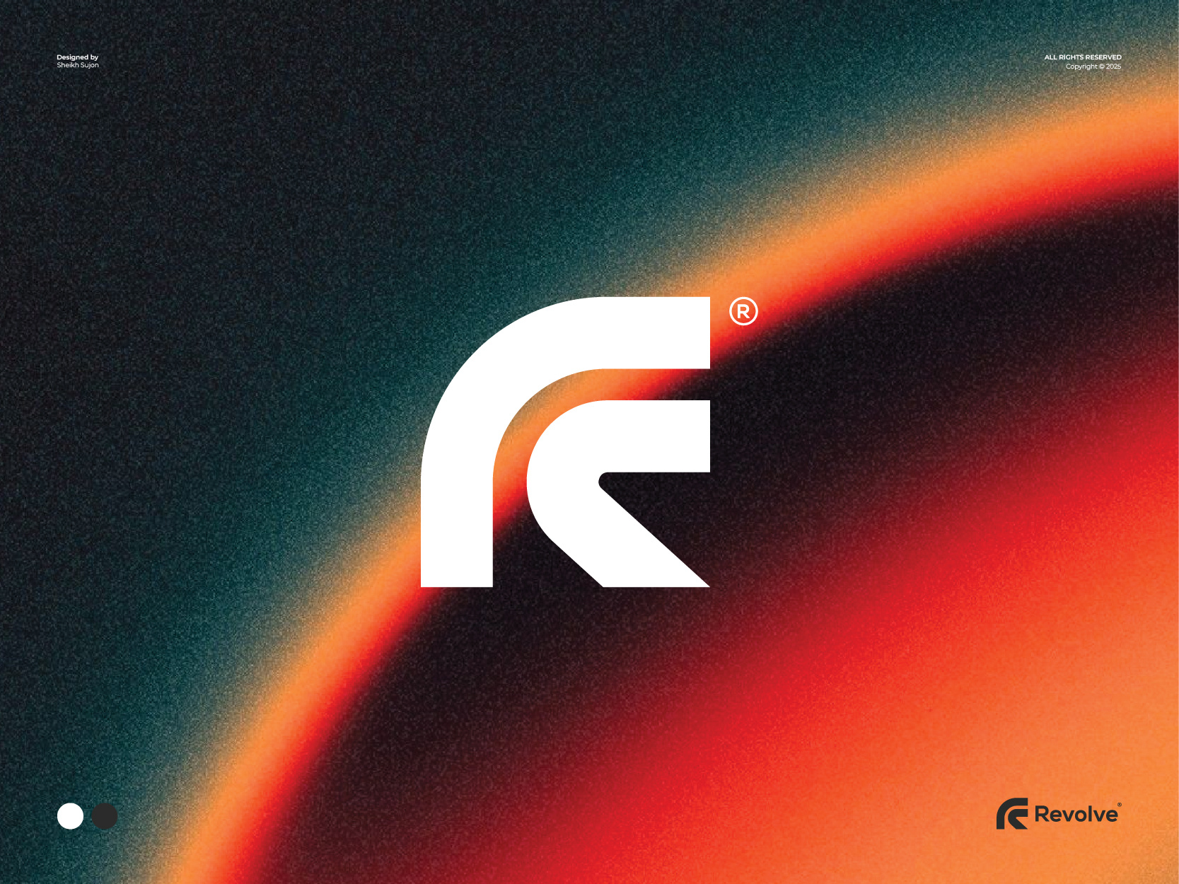 "Revolve" Logo Design (Unused) branding business logo clean logo design graphic design icon design letter logo letter r letter r logo logo logo design logos minimal logo modern letter logo r logo simple logo tech tech logo typography vector