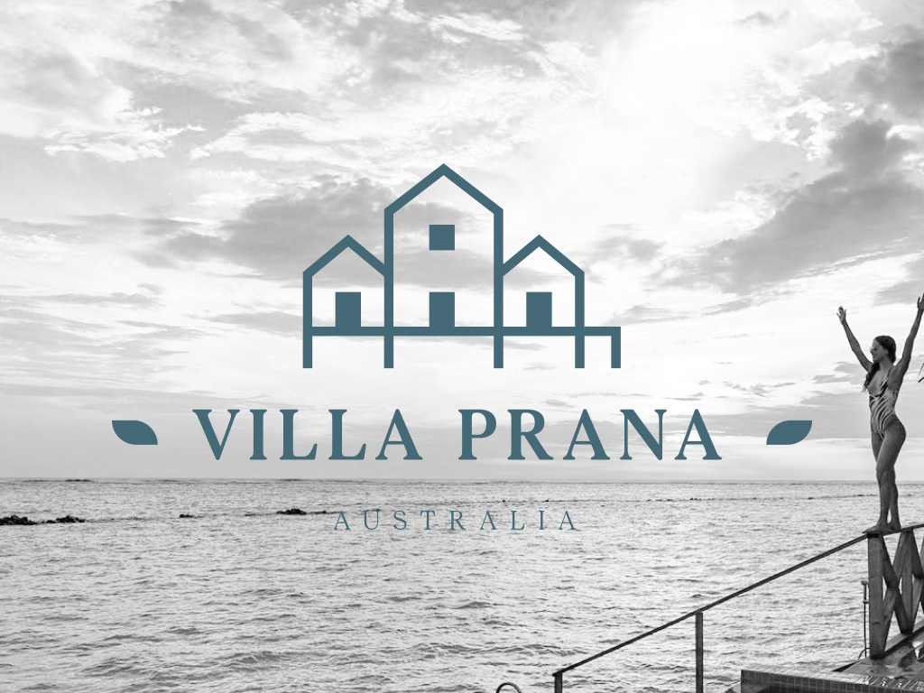 VILLA PRANA- Brand Identity design for resort brand brand designer brand identity branding design designer logo logo design logo identity luxury old real estate relax resort restaurant sea beach villa visual identity wellness