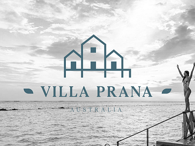 VILLA PRANA- Brand Identity design for resort brand brand designer brand identity branding design designer logo logo design logo identity luxury old real estate relax resort restaurant sea beach villa visual identity wellness