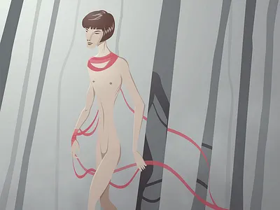 Search character illustration vector