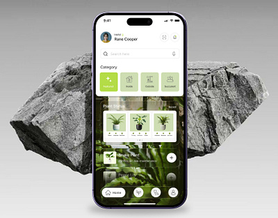 Leaf IQ Plant Mobile App Design ai app design ai technology app concept clean interface eco friendly design farming app minimal ui mobile ui design mobile ux modern ui kit nature app plant app plant care app plant mobile app product design smart plant assistant