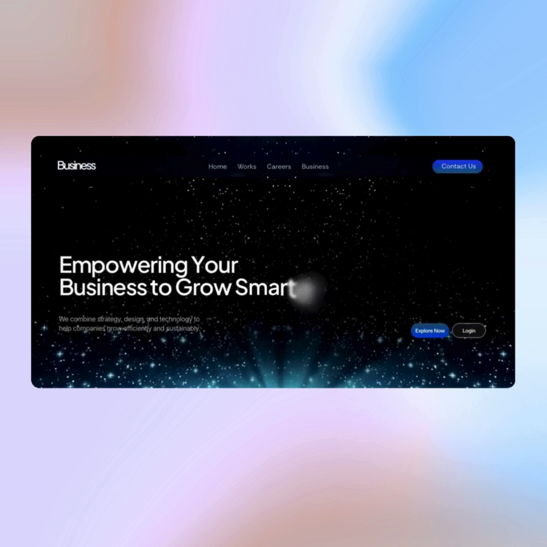 Example of Framer & Wordpress Landing Page