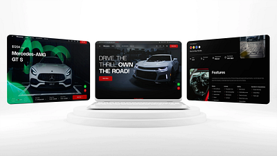 VeLuxury - Luxury Car Rental brand guidelines car dark luxury figma key visual luxury luxury car website ui ui dark design ui design ux design website