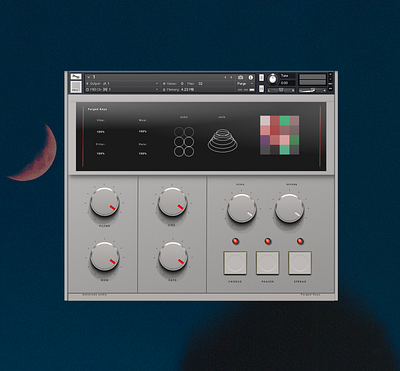 Forged Keys FK-1 audio vst illustration keys plugin kontakt rhodes ui vst vst plugin