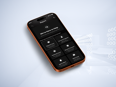 Smart Wallet App - Help & Support UI app interface service startup ui ux web