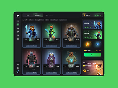 Mintify Crypto Mining Dashboard UI Concept ux