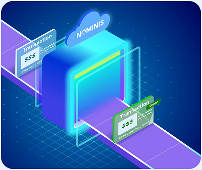 Fraud Scanning System | Hero Lottie Animation art work blockchain card scanning cloud security data fraud hero illustration hero lottie illustration payment security security system web hero section web illustration