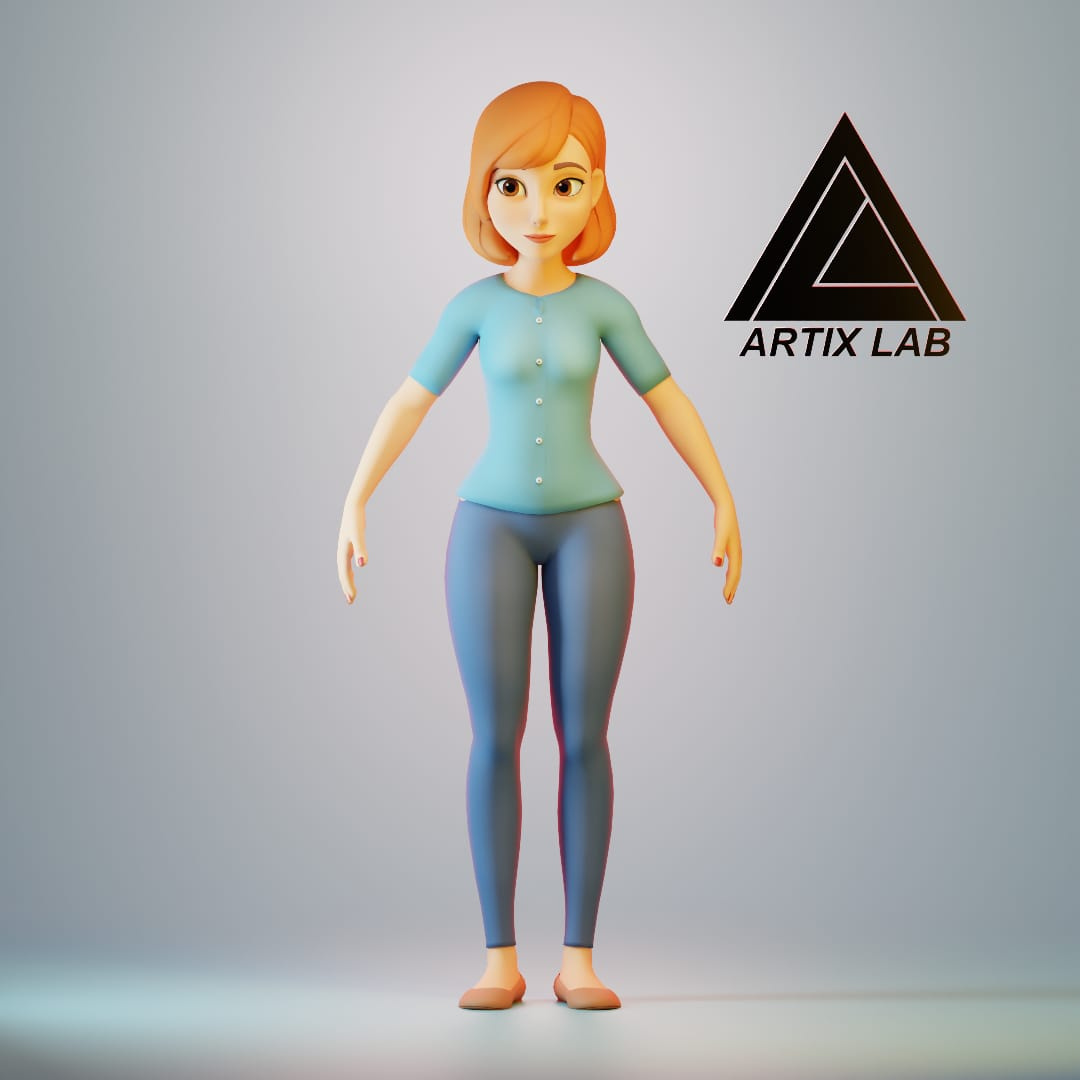 3d cartoon character 3d animation artixlab avatar branding cartoon characters character commission open graphic design japan logo motion graphics ui uk usa