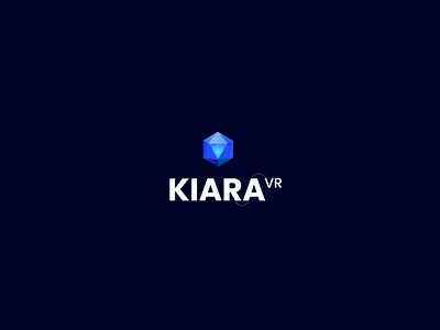Kiara logo design for digital platform brand branding design digital graphic design icon kiara logo minimal new vr