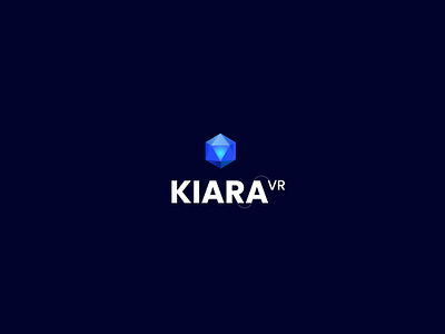 Kiara logo design for digital platform brand branding design digital graphic design icon kiara logo minimal new vr