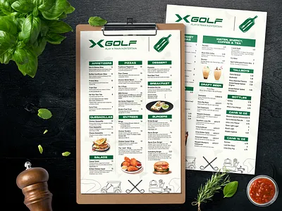 Restaurant Menu Design | Modern & Elegant Style food branding