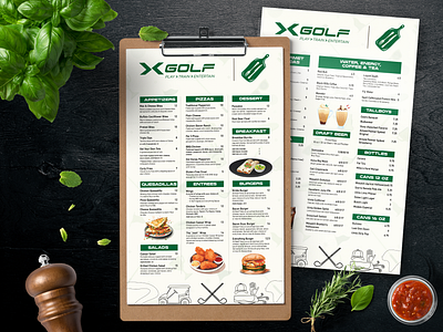 Restaurant Menu Design | Modern & Elegant Style food branding